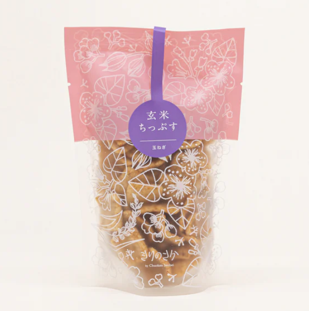 Chuokensenbei Onion Flavored Brown Rice Crackers