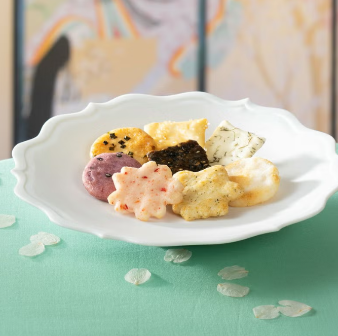 Shikibunosato Sakura Momiji Arare Rice Cracker Assortment