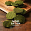 MILK BATON The Waffle Matcha - Matcha Chocolate Covered Waffle Cookies (5 pieces)