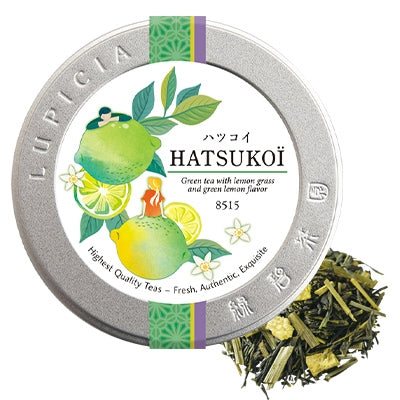 PREORDER Lupicia Hatsukoi Lemongrass and Green Lemon Green Tea Tin