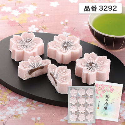Ochanokazuranonoen Megumi no Amezakura Cherry Blossom Rakugan
