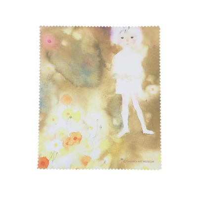 Green Flash - "Wild Chrysanthemums and Girl" by Chihiro Iwasaki Glasses Cleaner