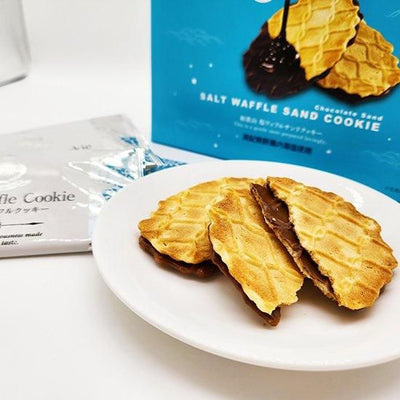 Ichinohashi Tenpu Wakayama Salt Waffle Sandwich Cookies