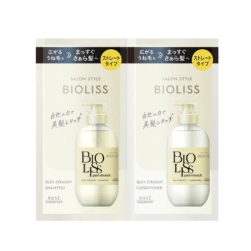 BIOLISS Salon Style Bioliss Pure Retouch Silky Straight Shampoo and Conditioner Trial Set