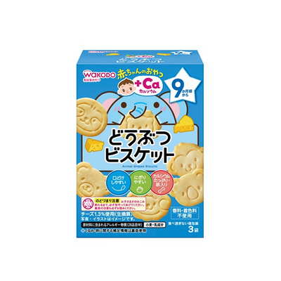 Wakodo Calcium Fortified Animal Crackers