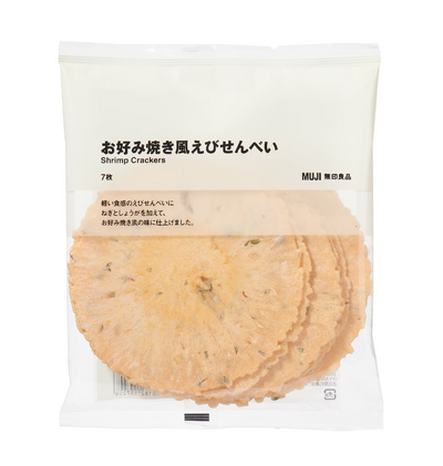Muji Okonomiyaki Flavored Rice Crackers