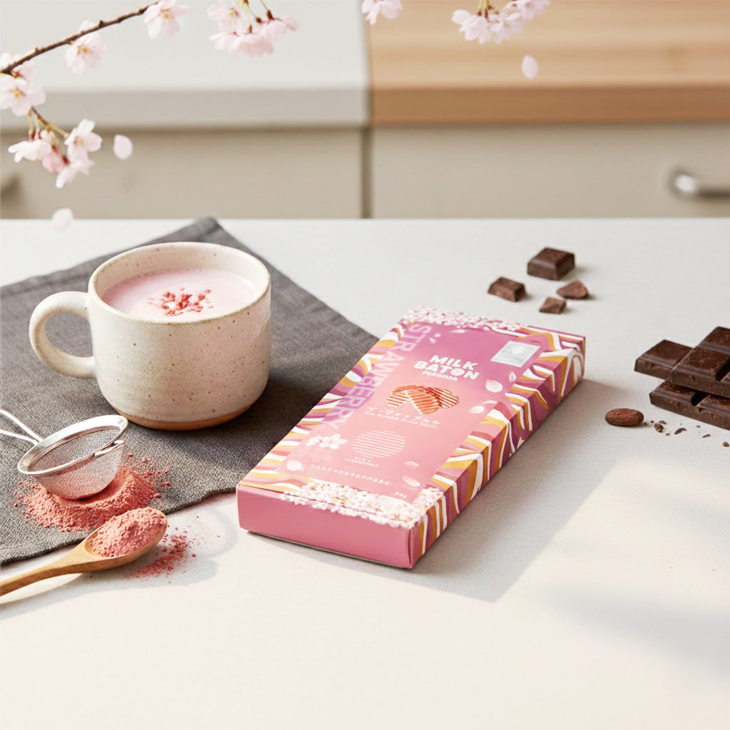 Milk Baton The Waffle – Strawberry