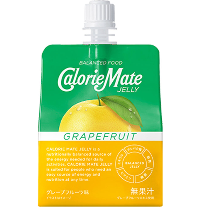 Otsuka CalorieMate Jelly (Apple/Grapefruit Flavor)