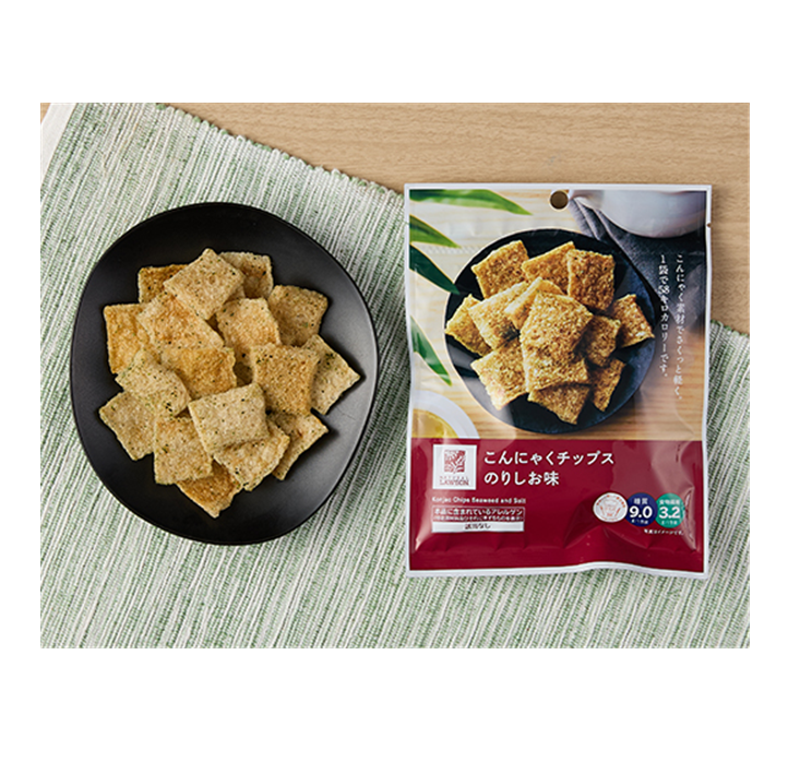 Lawson Daishin Foods Salted Nori Konjac Chips