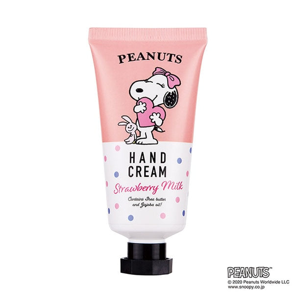 GPP PEANUTS Snoopy Strawberry Milk Scented Hand Cream