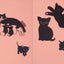 PREORDER Forest Cats in All Four Seasons: Paper-Cutting Art