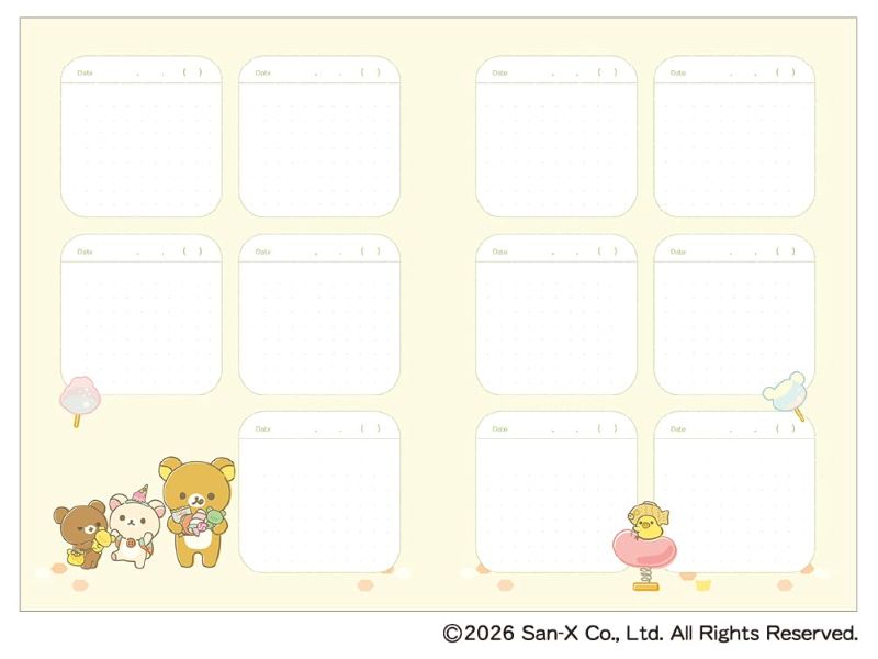 PREORDER Grow at Your Own Pace with Rilakkuma: A Daily Journal