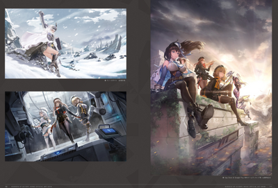 PREORDER Kadokawa GODDESS OF VICTORY: NIKKE Official Art Book
