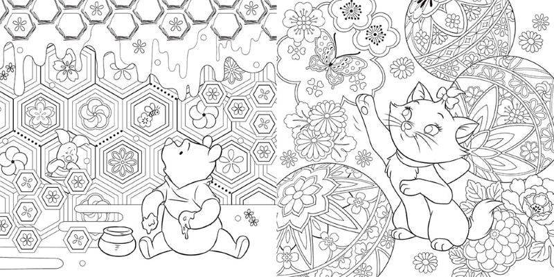 PREORDER Disney for Adults: A Modern Coloring Lesson Book