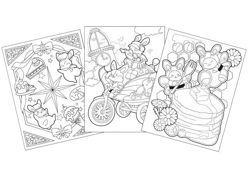 PREORDER Popo and Marl Coloring & Sticker Book