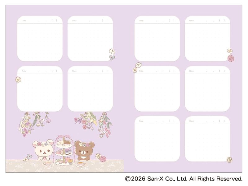 PREORDER San-X Take It Easy with Korilakkuma: A Daily Journal