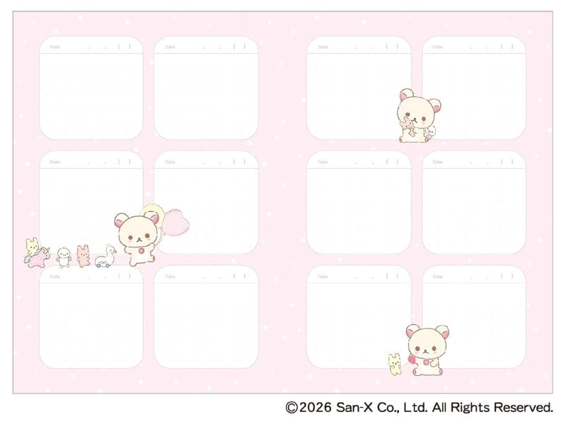 PREORDER San-X Take It Easy with Korilakkuma: A Daily Journal