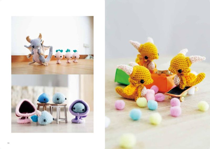 PREORDER Crocheted Monsters