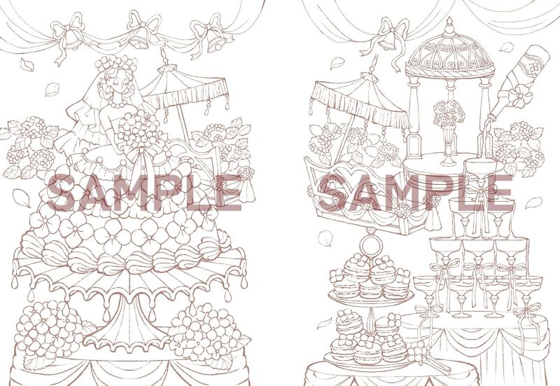PREORDER Tea Time in Wonderland Coloring Book