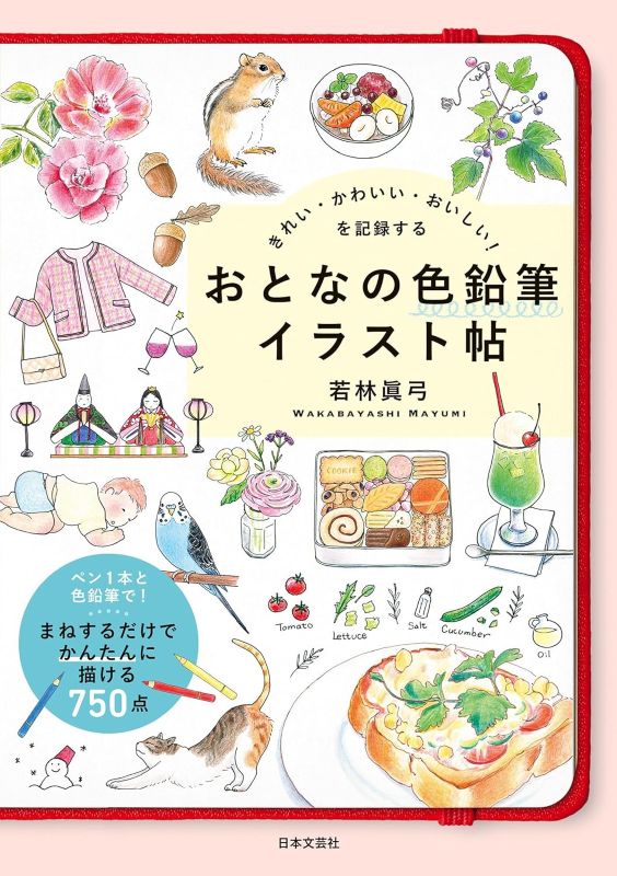 PREORDER Draw and Record Beautiful, Cute, and Delicious Things with Colored Pencils