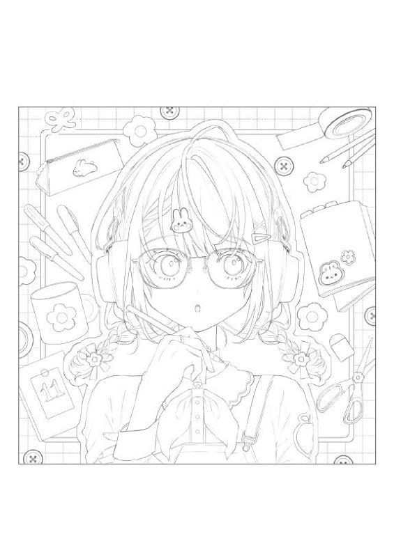PREORDER Lovely Doll Girls: Coloring the World of Frills and Color