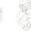 PREORDER Dream & Fantasy Cafeteria: Lovely Girls and Delightful Sweets Coloring Book