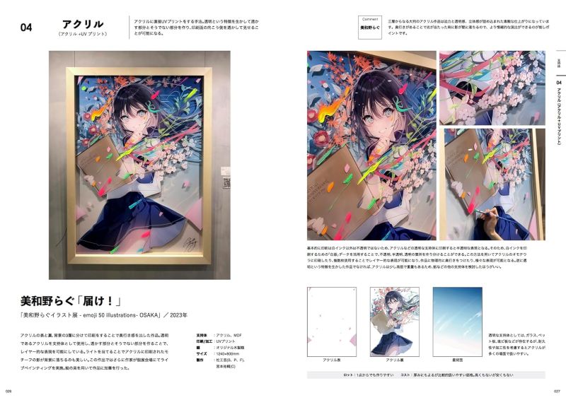 PREORDER Digital Illustration Exhibition Handbook: Printing, Materials, and Framing Guide
