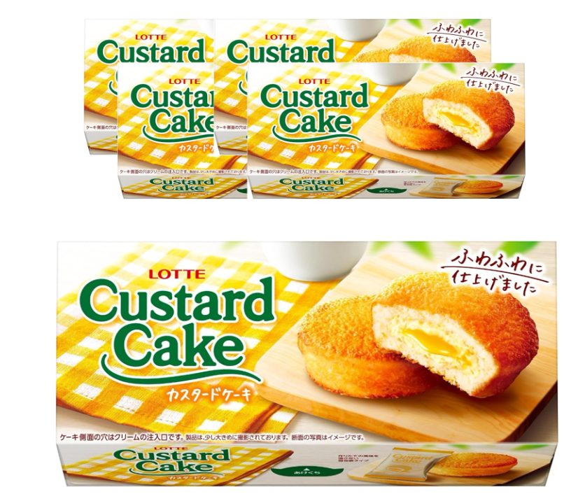 Lotte Custard Cake – 6 Pieces