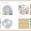 PREORDER Healing Design Pattern Puzzle Coloring Book: Floral Patterns Collection