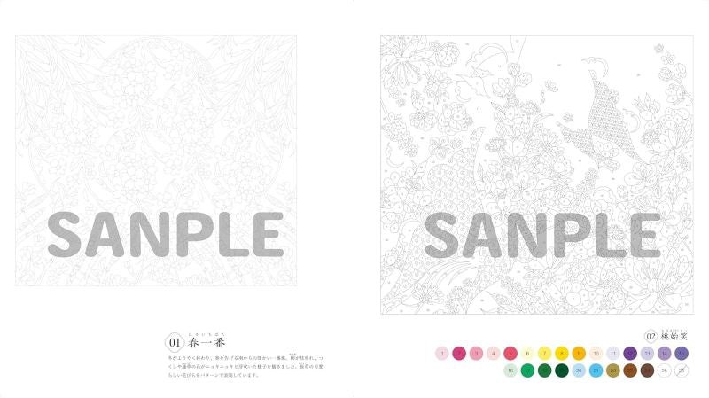 PREORDER Healing Design Pattern Puzzle Coloring Book: Floral Patterns Collection