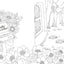 PREORDER A Journey with Flowers and Animals Coloring Book