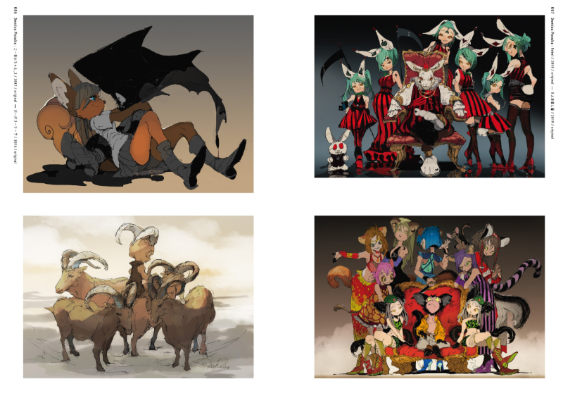 PREORDER  BEASTS ART BOOK: Anthology of Beastfolk Art