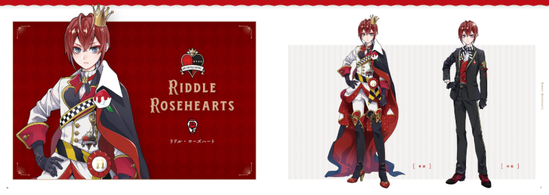 PREORDER Disney Twisted Wonderland Official Visual Book: Card Art & Line Art Collection