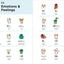 PREORDER Japanese Vocabulary & Phrases with Kawaii Illustrations