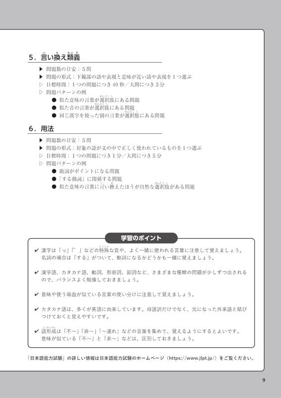 PREORDER Japanese Power Drill for JLPT N2: Kanji & Vocabulary