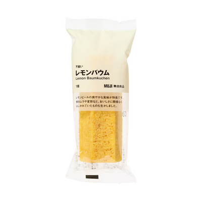 Muji Lemon Baumkuchen Cake