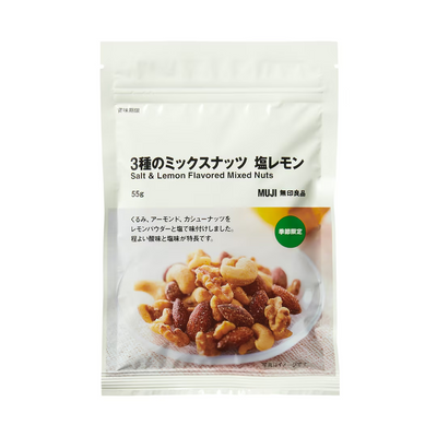 Muji Salt & Lemon Flavored Mixed Nuts