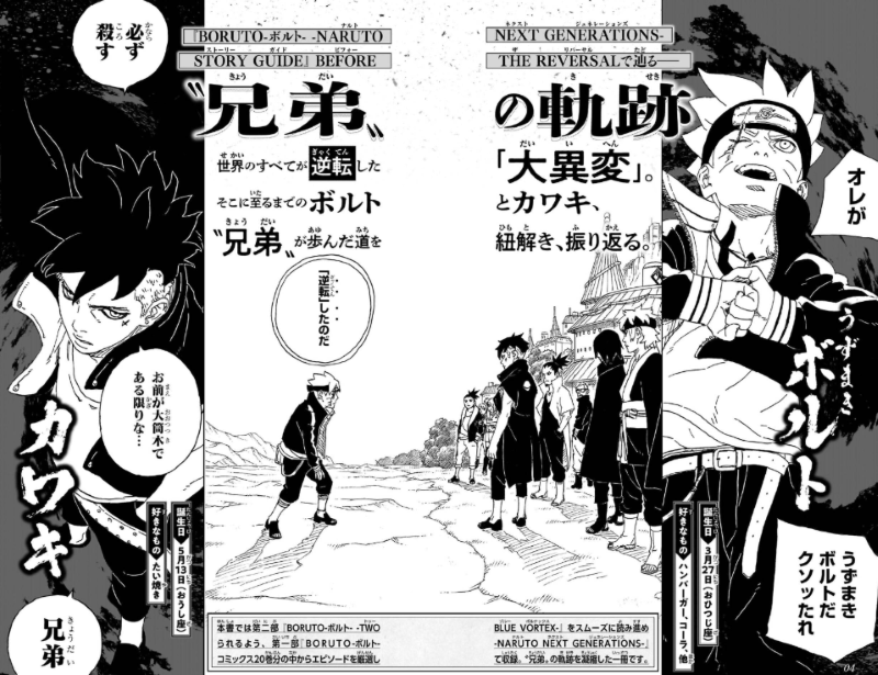 PREORDER BORUTO: NARUTO NEXT GENERATIONS STORY GUIDE — BEFORE THE REVERSAL