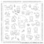 PREORDER Nostalgic Sanrio Characters Coloring Book