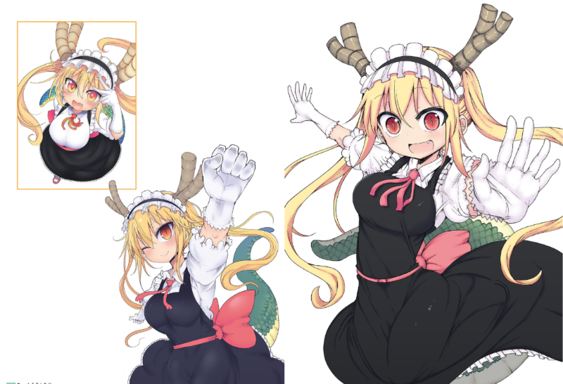 PREORDER MAIDRA COLLECTION: Miss Kobayashi's Dragon Maid Art Book