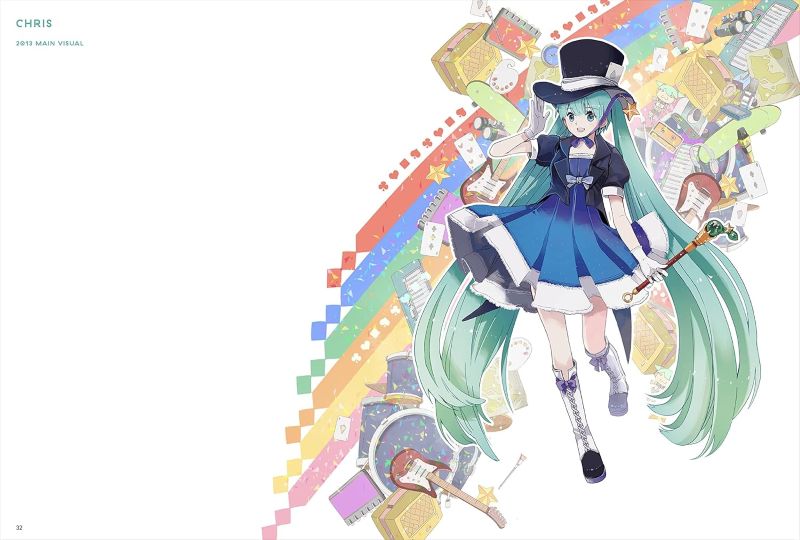 PREORDER Hatsune Miku "Magical Mirai" 10th Anniversary Official Visual Book
