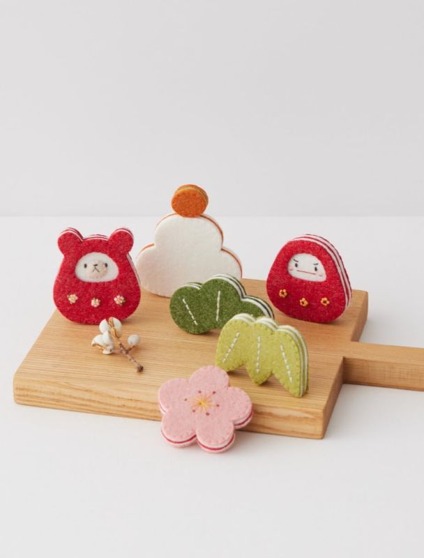 PREORDER Cute Felt Mascots for Every Season