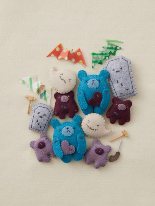 PREORDER Cute Felt Mascots for Every Season