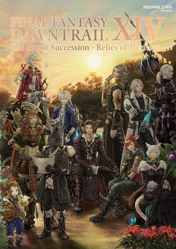 PREORDER FINAL FANTASY XIV: Dawntrail The Art of Succession -Relics of Heritage-