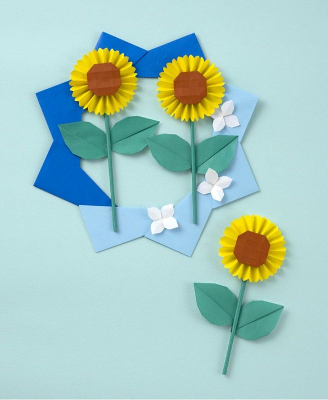 PREORDER Origami Flower Decorations: Easy 3D Flowers Made by Folding and Cutting