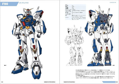 PREORDER Mobile Suit Gundam F90 Setting Materials: 1990–2025