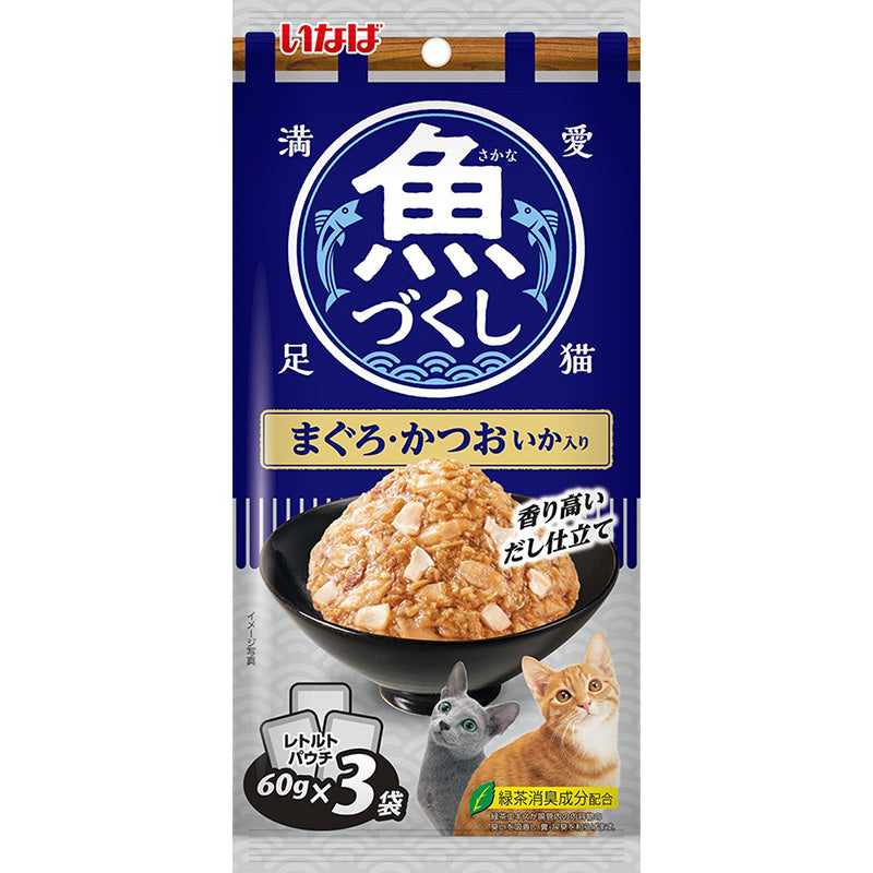 Inaba Fish Platter Cat Food (Assorted Flavors)