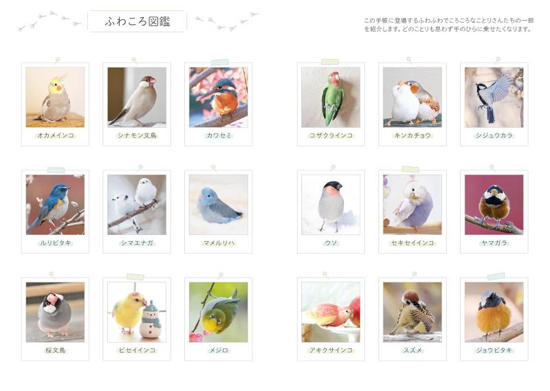 PREORDER Fluffy and Round Birds 2026 Schedule Book