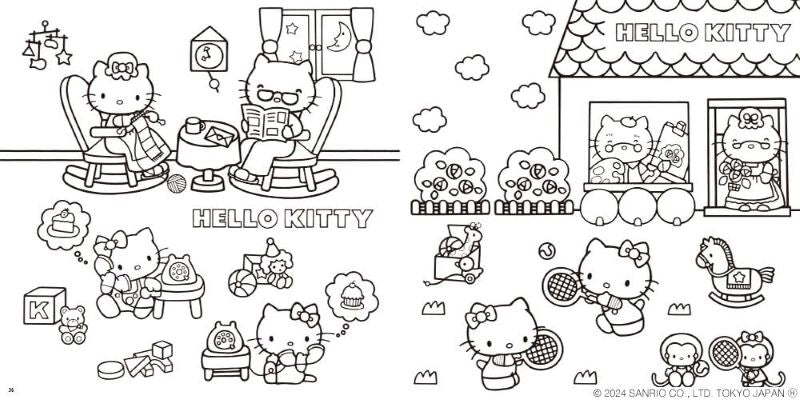 PREORDER Hello Kitty Play Coloring Book: Packed with Fun Activities!