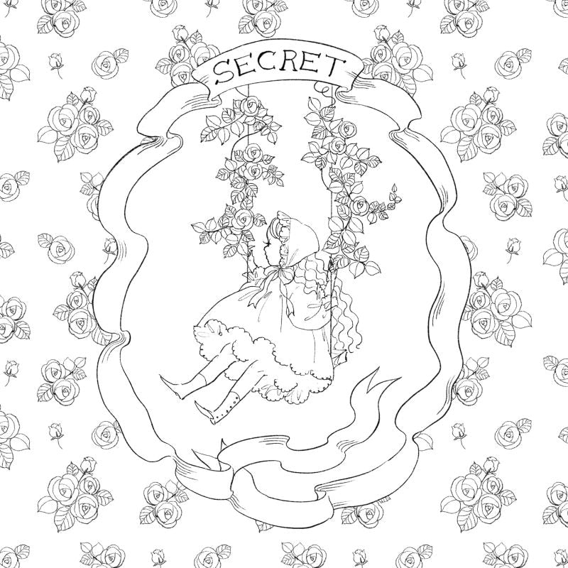 PREORDER Rei Kurahashi Coloring Book: Secret Stories